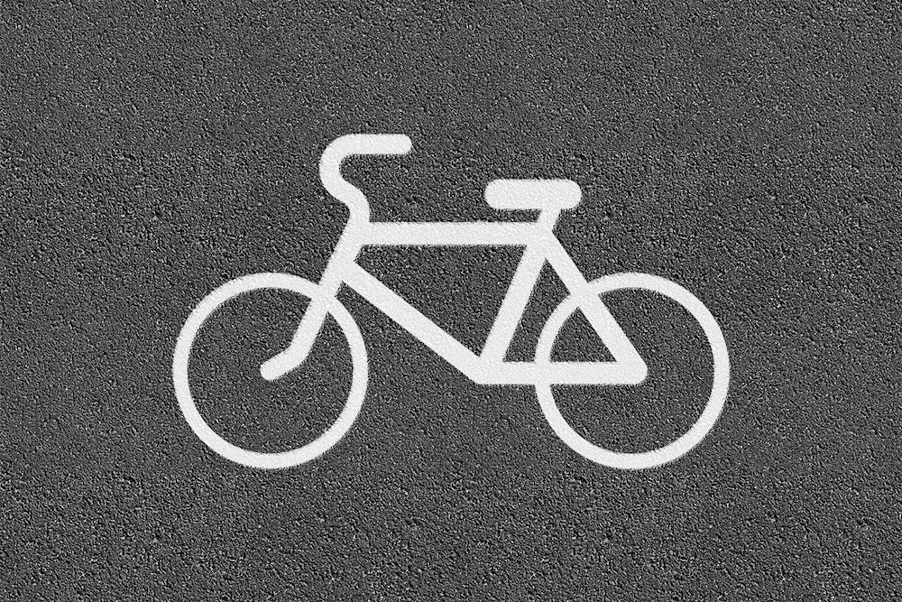 Bicycle lane marking 1.23.3