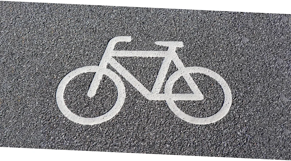 Bicycle lane marking 1.23. 3