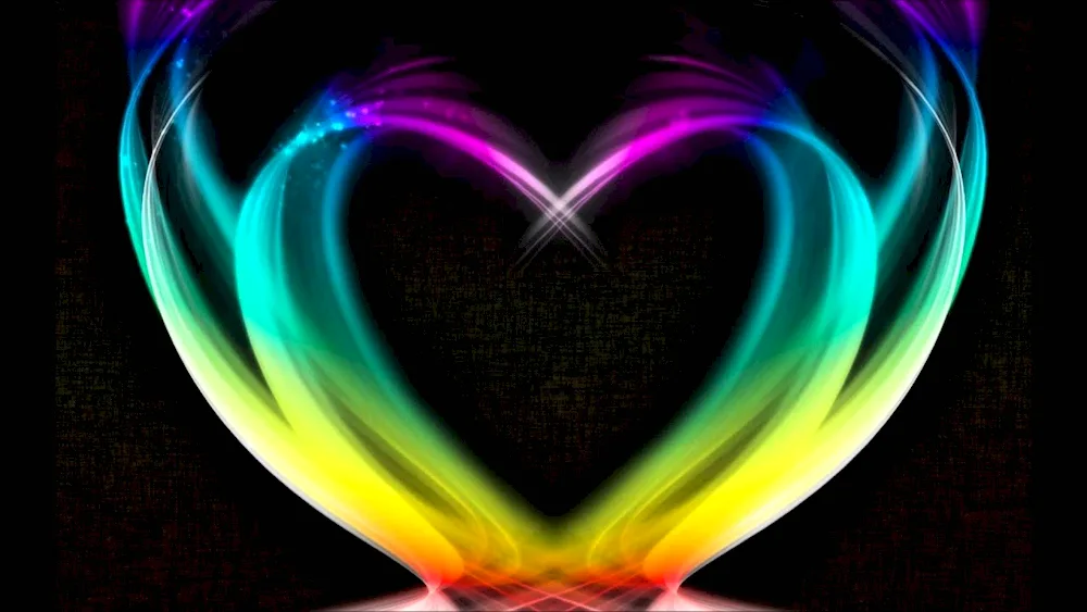 Coloured heart