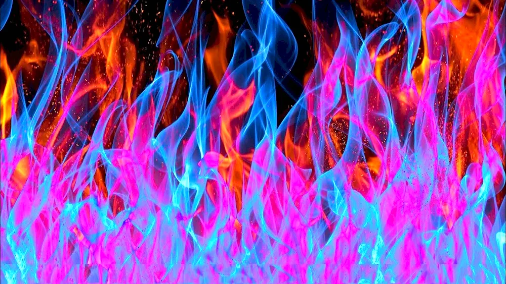 Coloured fire