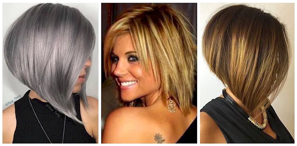 Long bob haircut