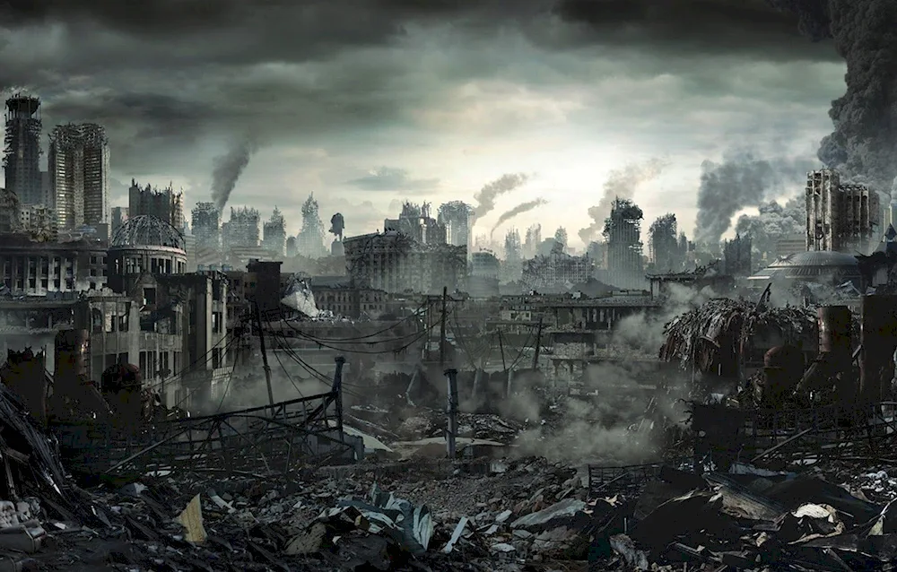 Postapocalypse landscape