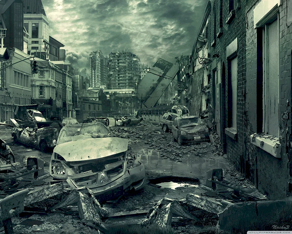 Destroyed City