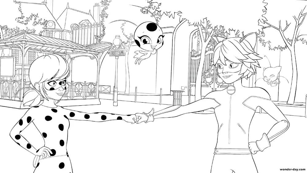 Lady Bug colouring book