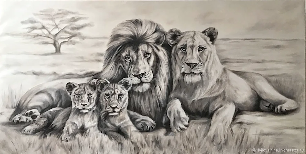 Tattoo lioness