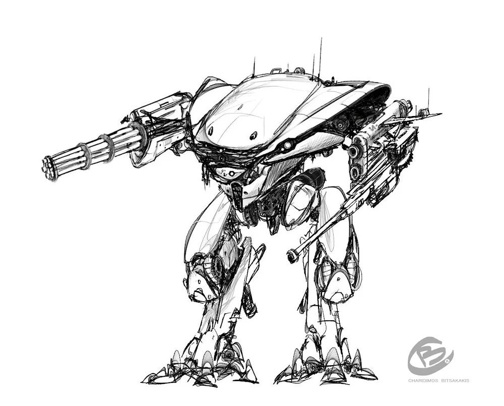Robot sketch