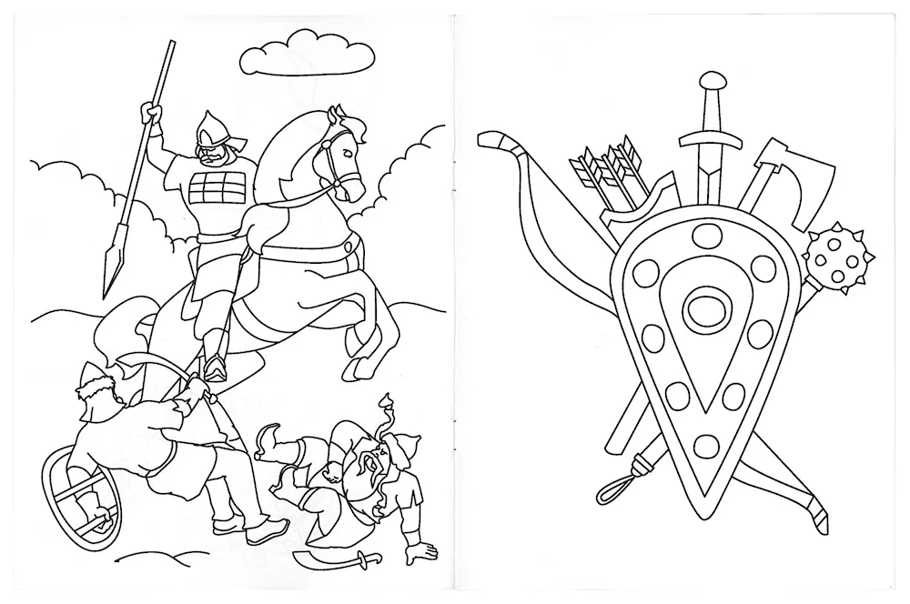 Colouring Ilya Muromets