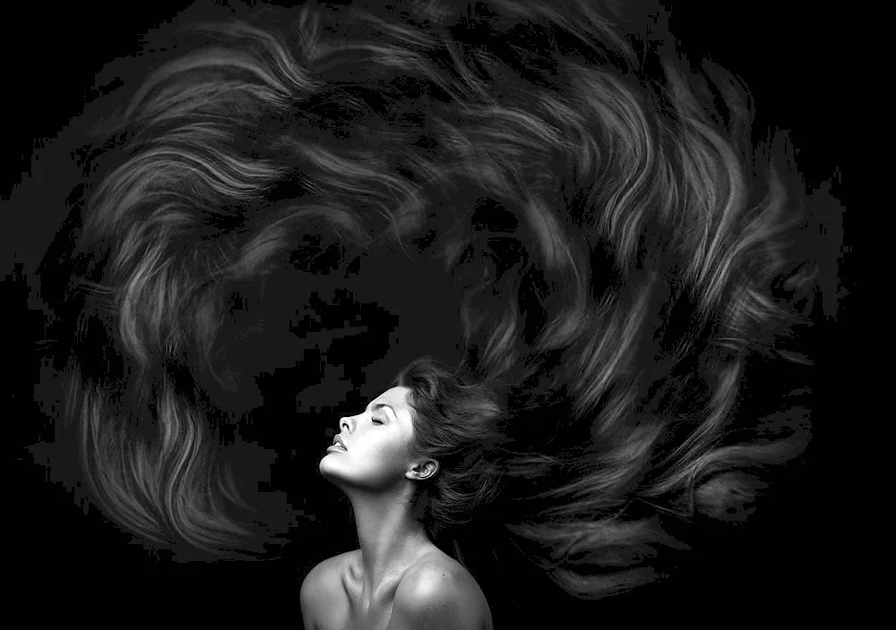 Girl hair