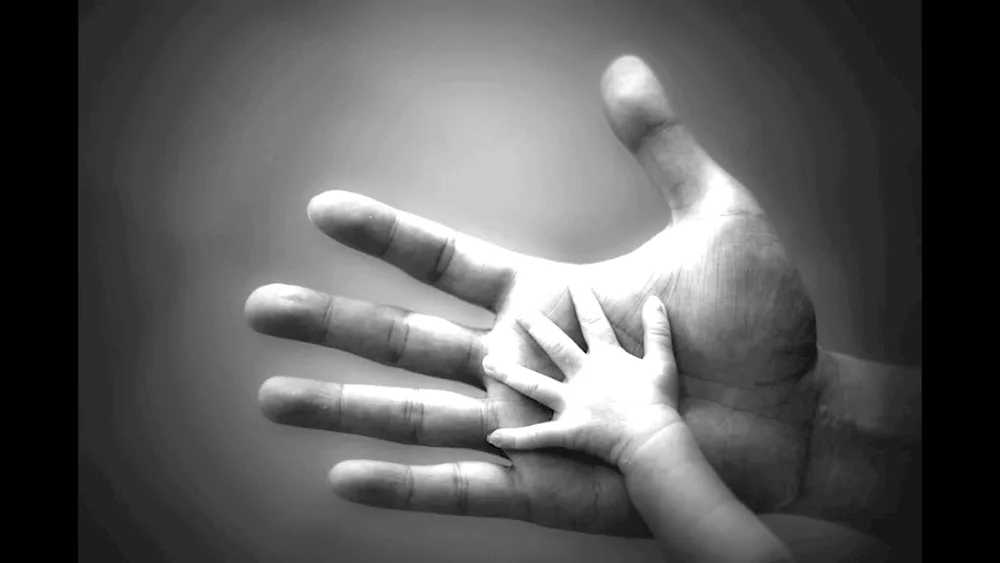 Child in arms