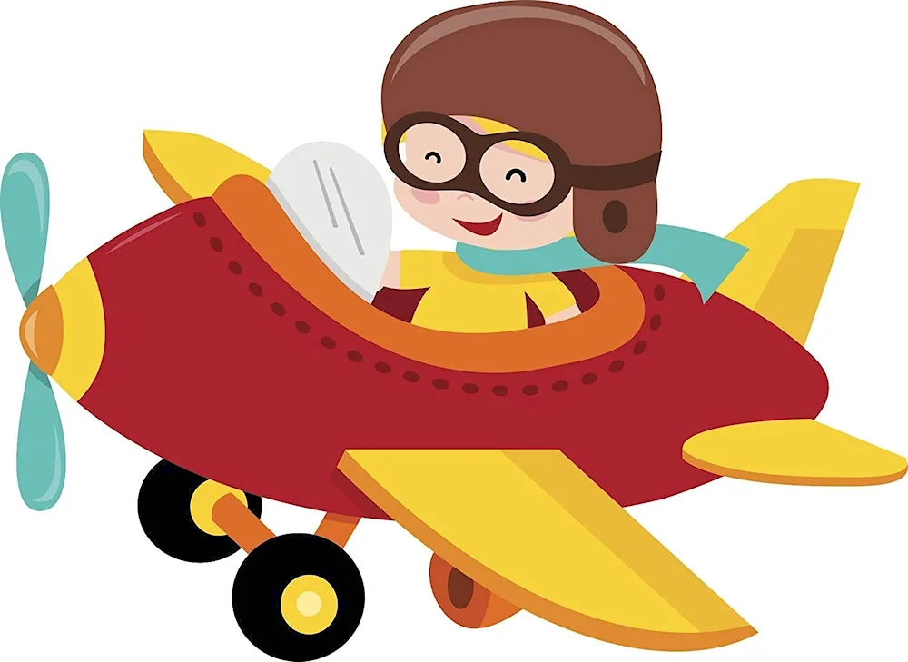 Flying a plane for kids
