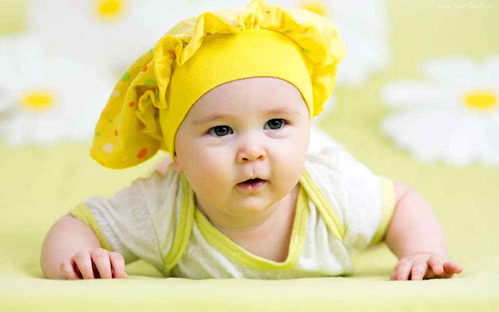 The Baby in Yellow baby