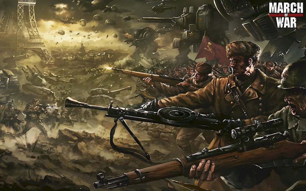 Red Alert 3 Soviet Army art