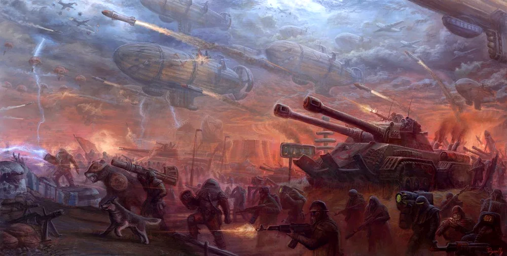 Red Alert USSR army art