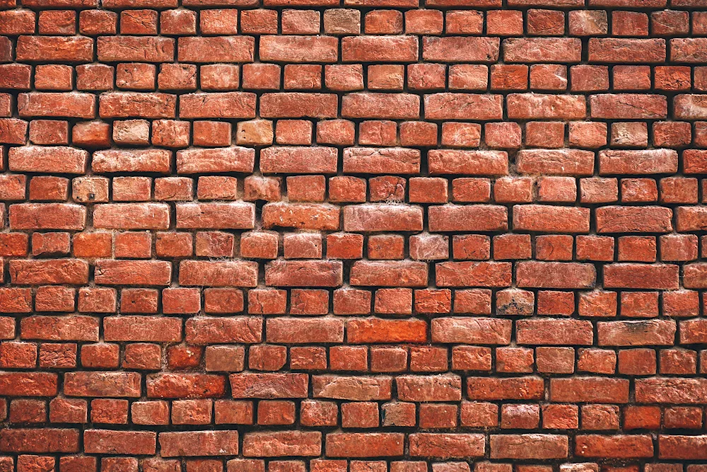 Red Brick red brick siding