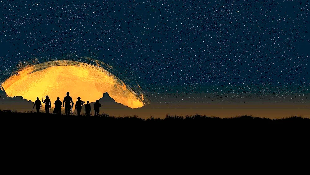 Background for two monitors