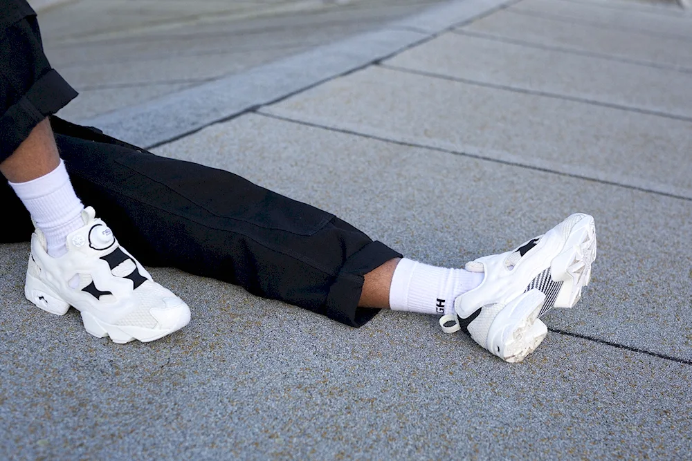 Sneakers with socks