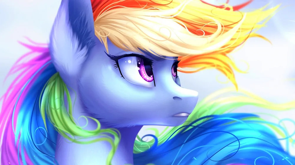 Rainbow Dash art