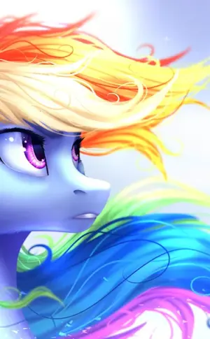 Rainbow Dash Unicorn