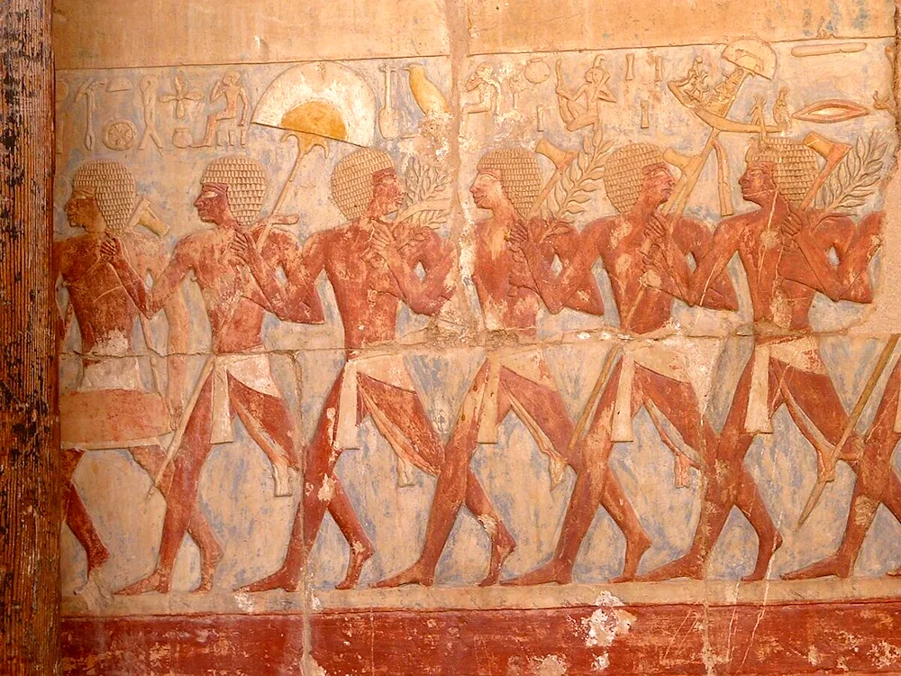 Reliefs of the Temple of Hatshepsut Expedition to Punt