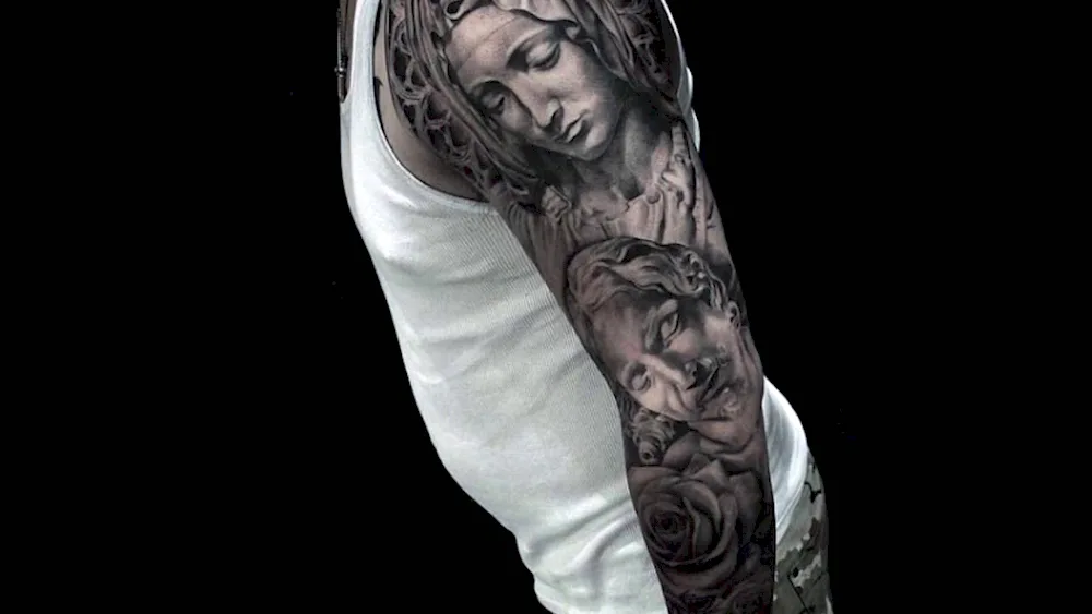 Religious tattoo