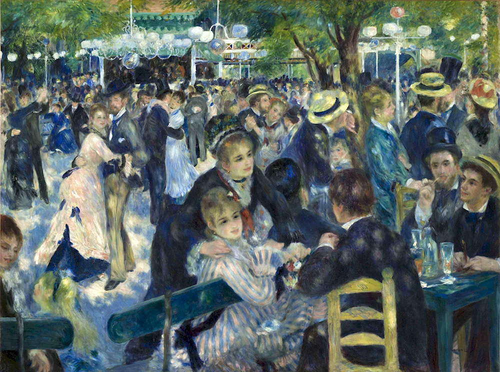 Renoir ball at the Moulin de la galette