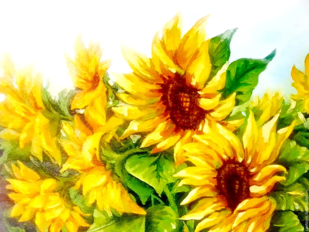 Renoir Sunflowers
