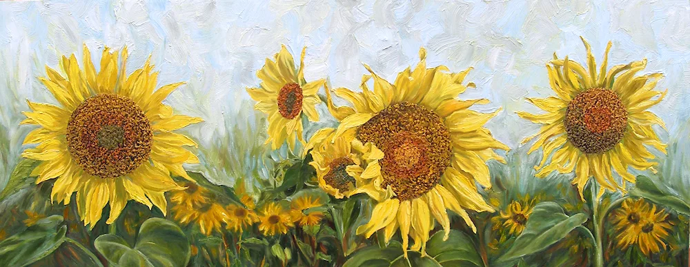 Renoir Sunflowers