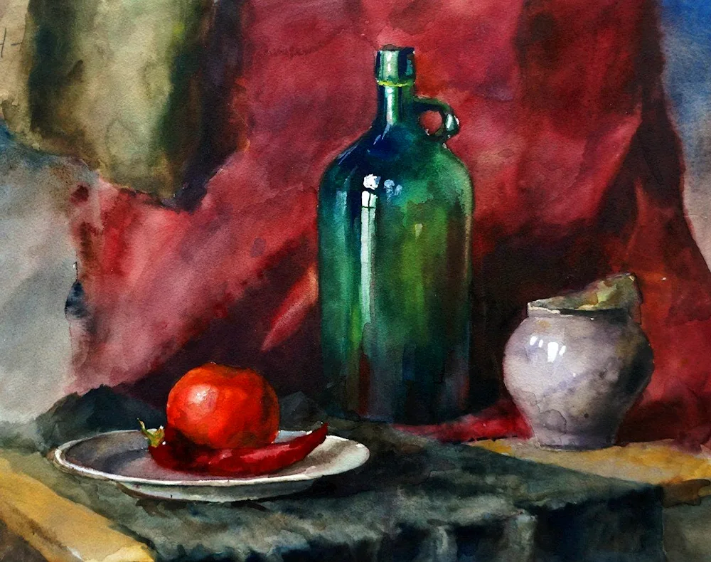 Repina Academy of Arts painting still life