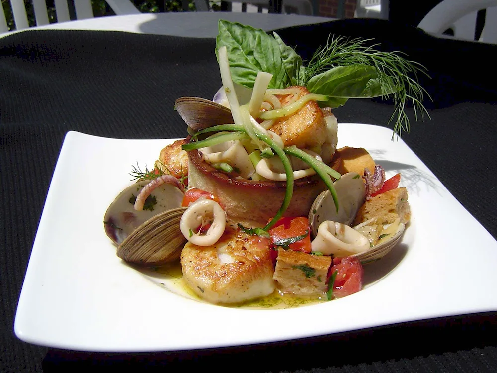 Scallop Korean appetiser
