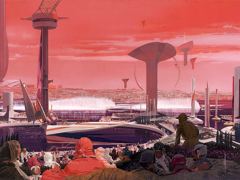 Retrofuturism artist Syd Mead Retro Future