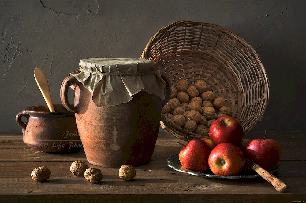 Caravaggio jug still life