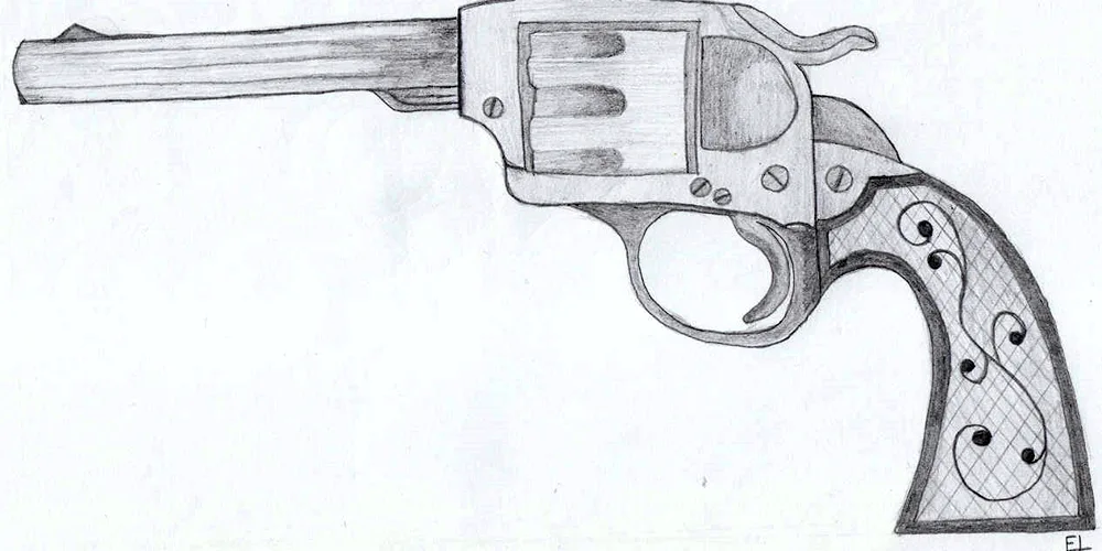 Smith 38 revolver colouring