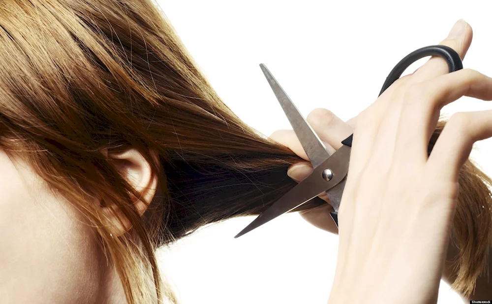 Cutting hair