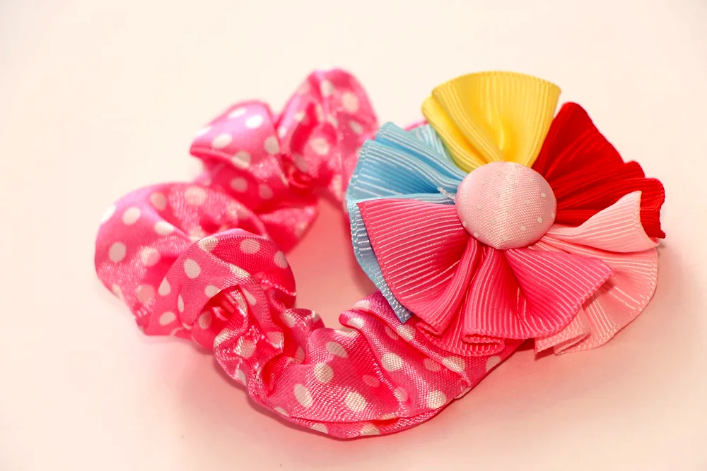 Kanzashi hair bands