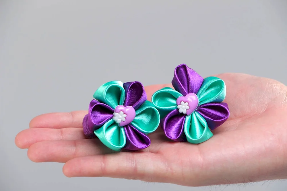 Kanzashi hair bands