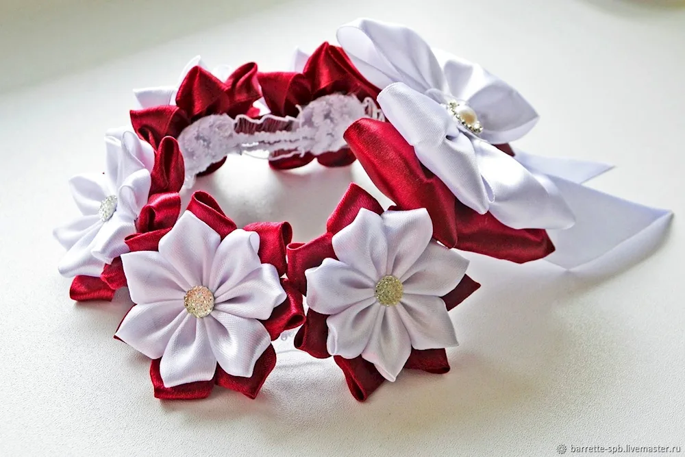 Kanzashi hair bands