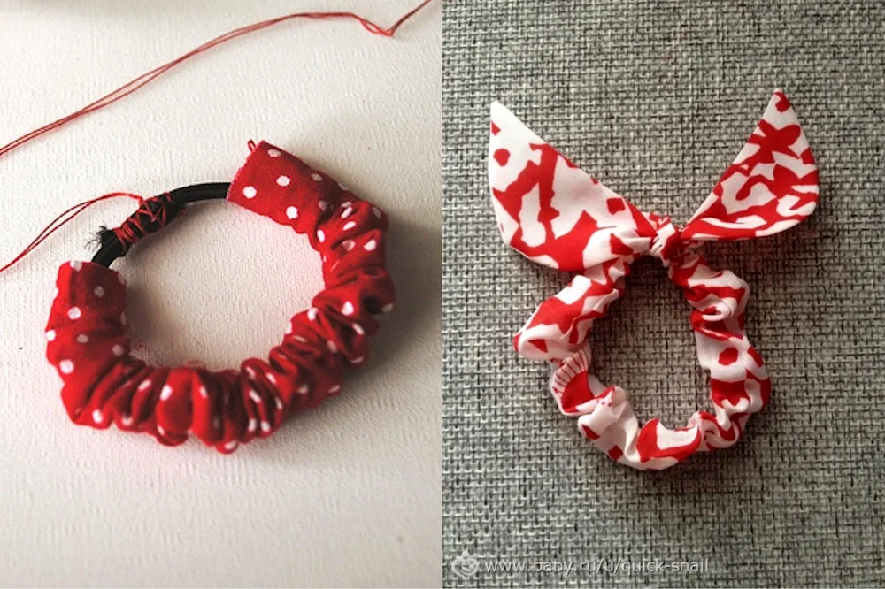Fabric hair bands