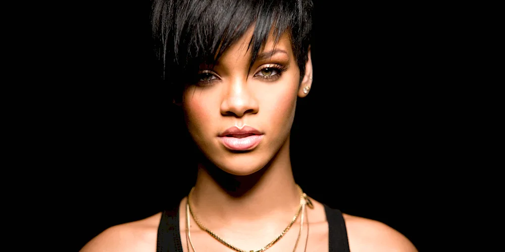 Rihanna with short hair