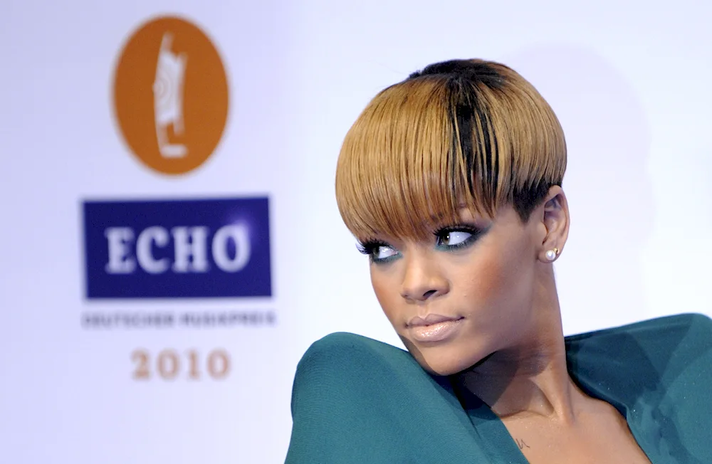 Rihanna haircut cap