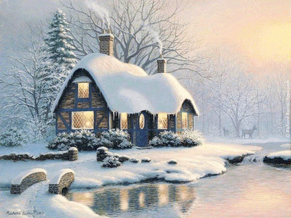 Winter house