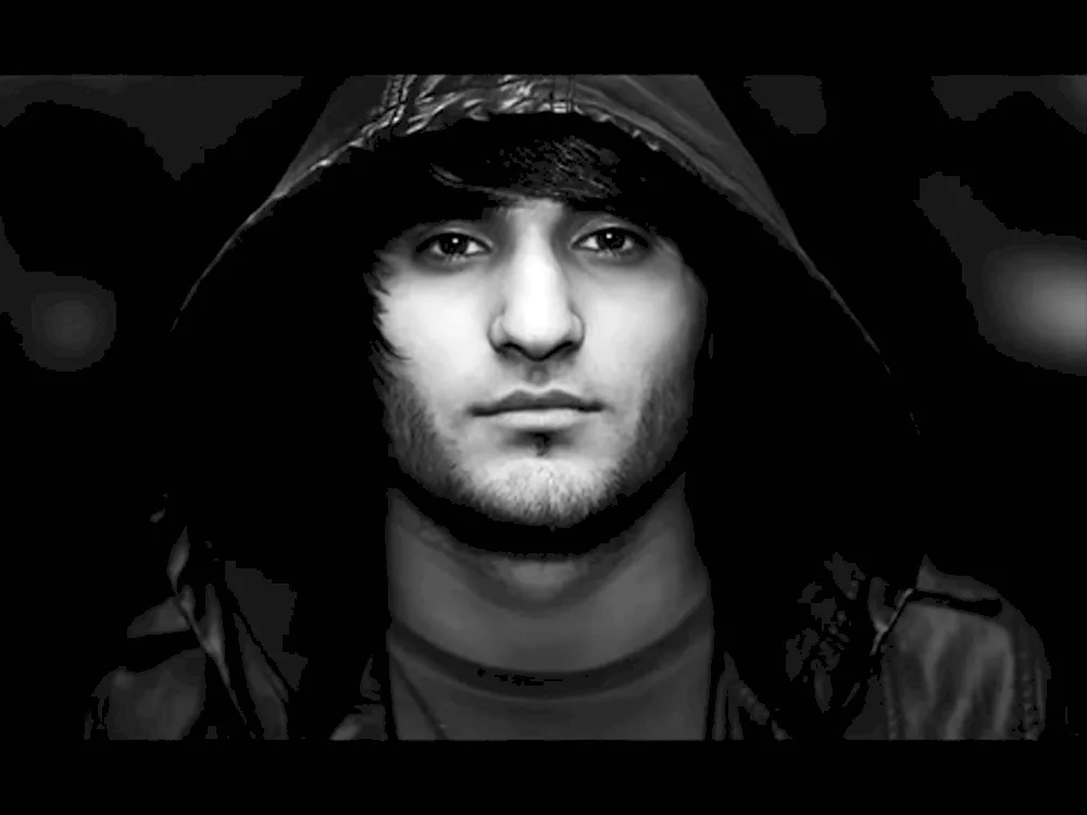Islam Efron with bangs
