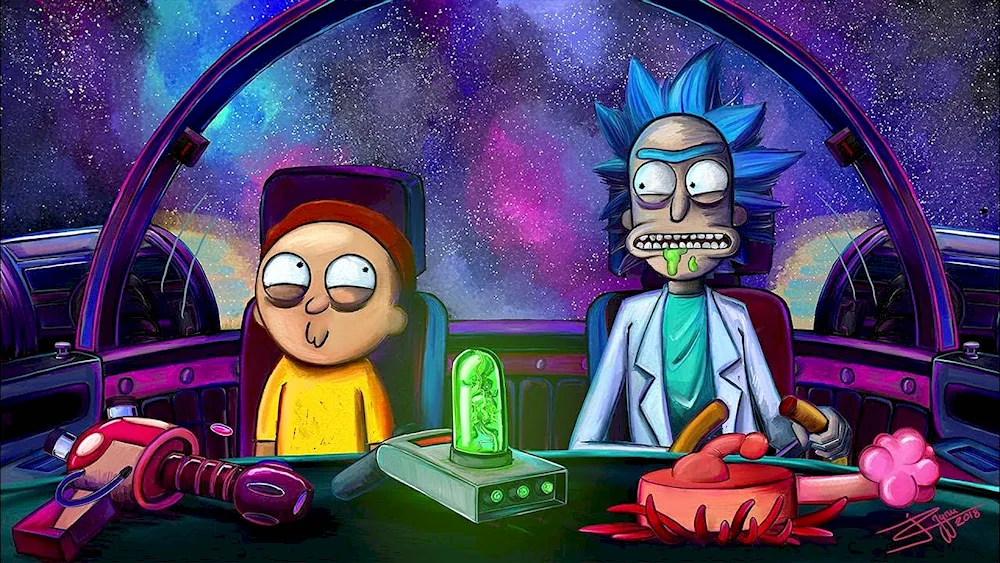 Rick and Morty 4k