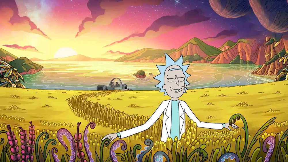 Art Rick and Morty 4k