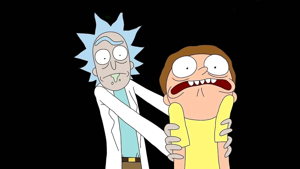 Rick and Morty art 4k