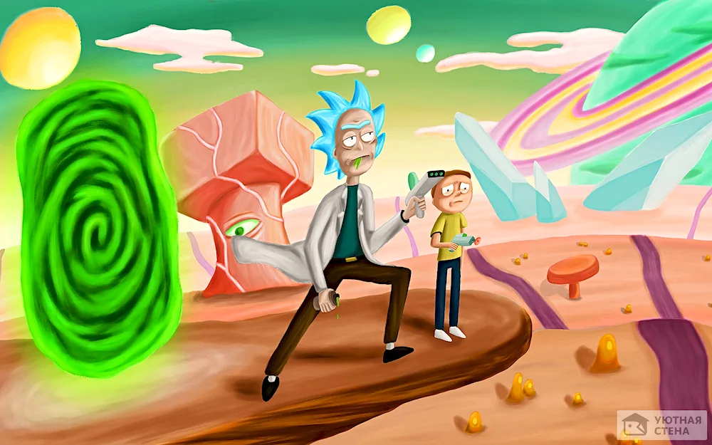 Rick and Morty 4k