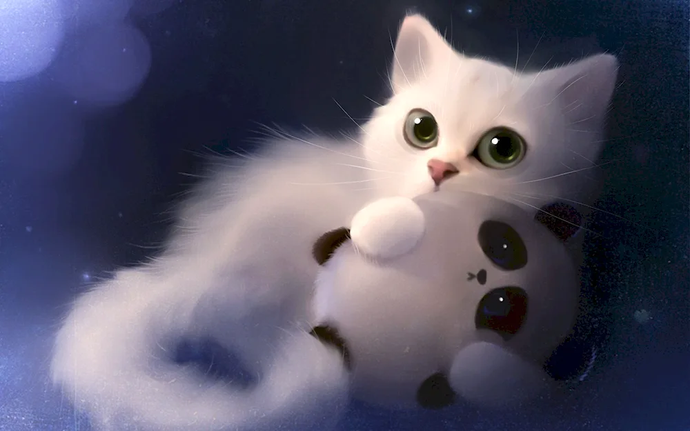 Wallpaper with kittens