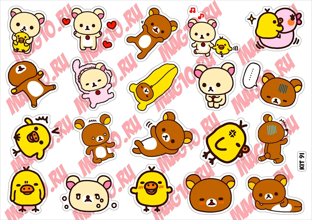 Rilakkuma Stickers