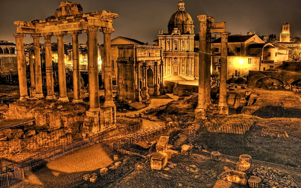 Rome Italy ruins