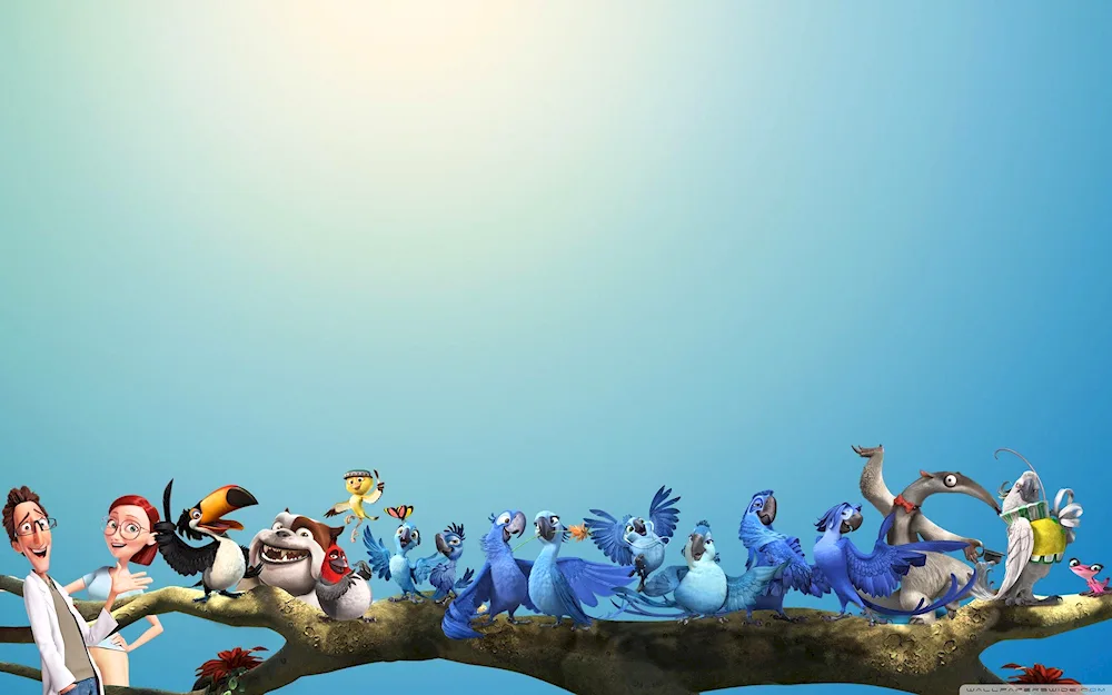 Rio 2 cartoon 2014