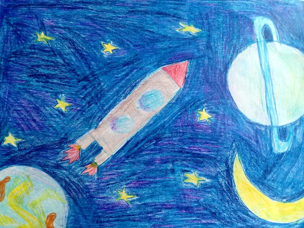 Drawings of planets for sketching